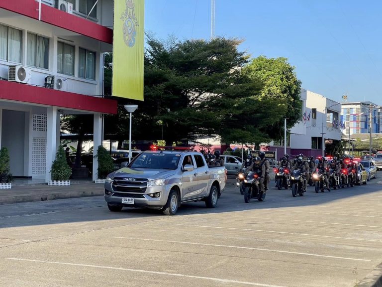 พ.ต.อ.ณรงค์ศักดิ์ ศรีนารอด นำตร.สภ.บางม่วงเข้าร่วมประชุมชี้ แจงปล่อยแถว ระดมกวาดล้างอาชญากรรม ในช่วงเทศกาลคริสต์มาส และเทศกาลปีใหม่ 2567